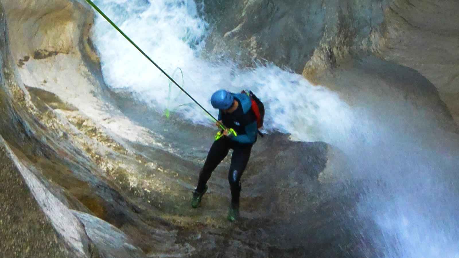 Canyoning Ecouges dans le Vercors, Isere