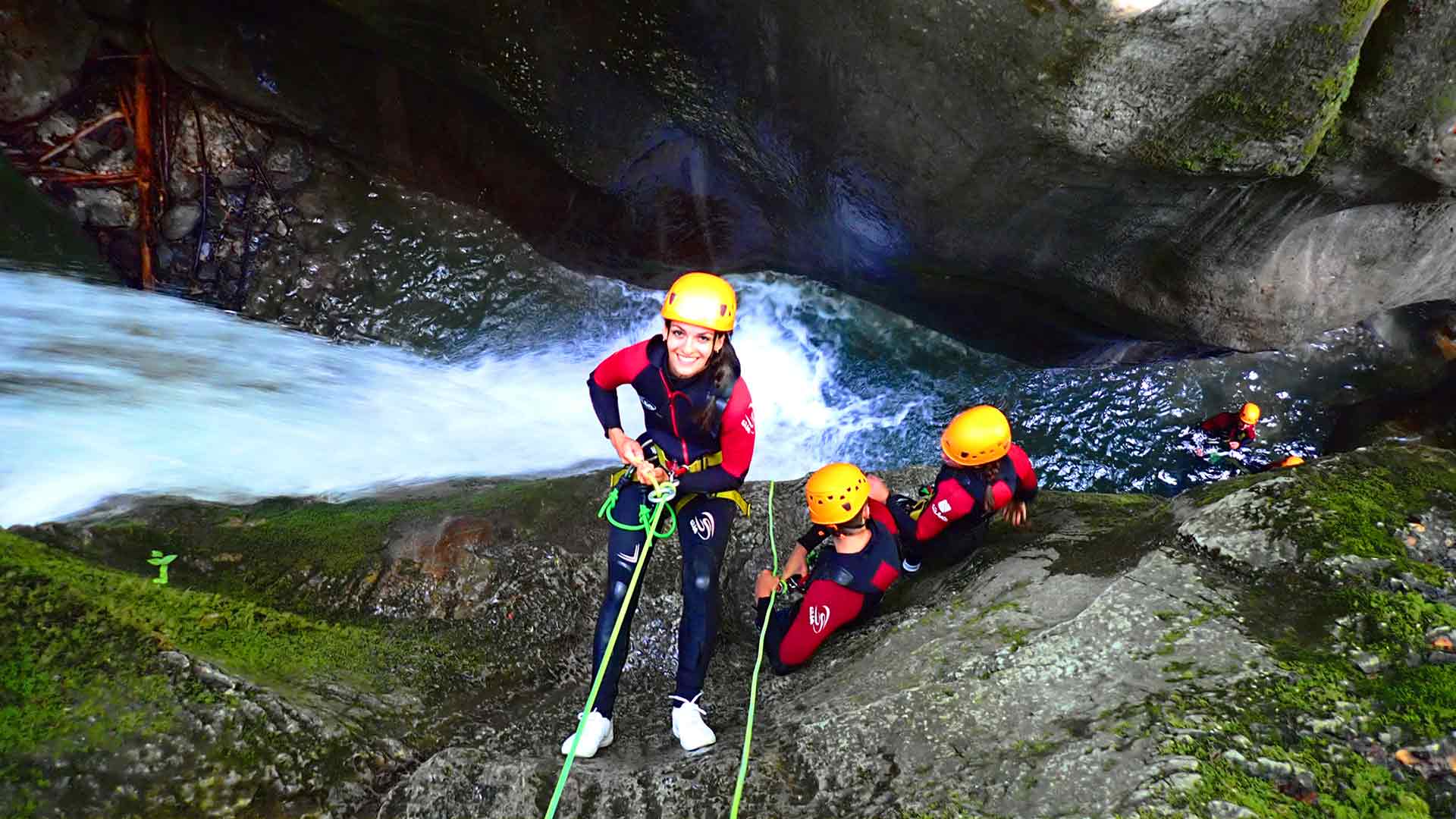 Canyoning en famille au Vercors